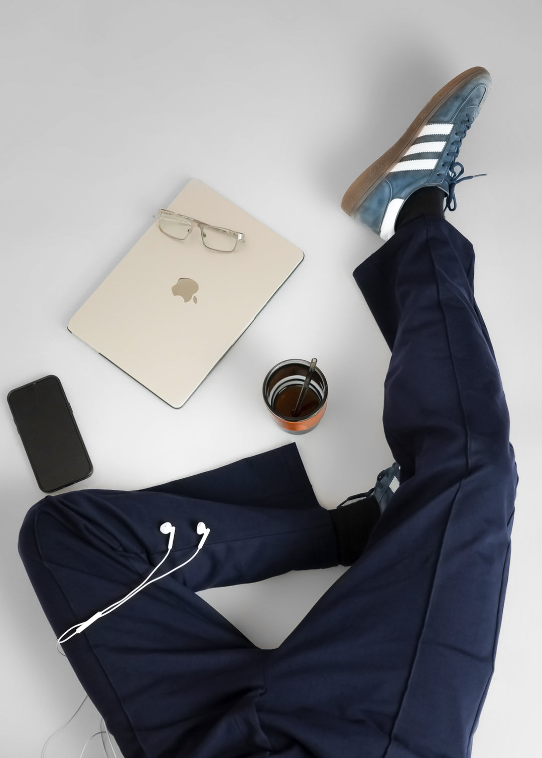 Lightweight Lounge Pants — Navy Blue