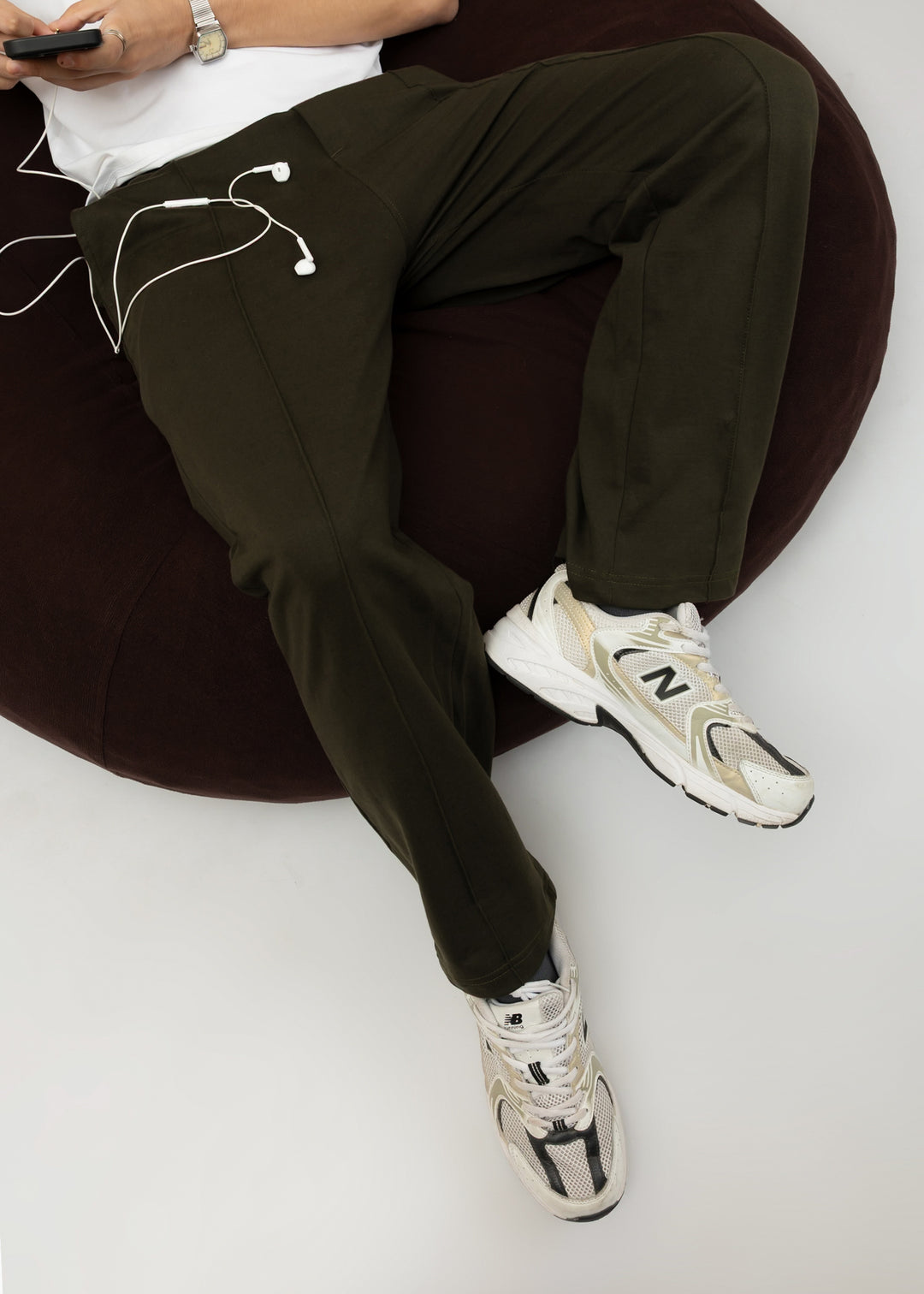 Lightweight Lounge Pants — Dark Olive