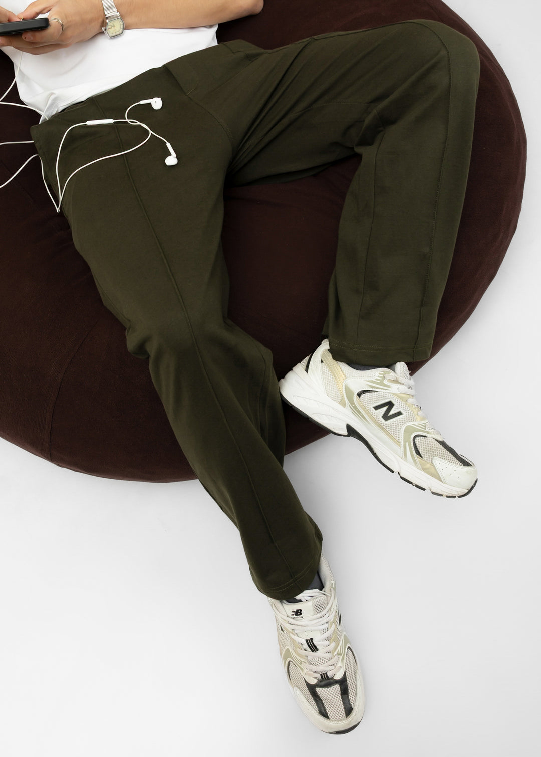 Lightweight Lounge Pants — Dark Olive