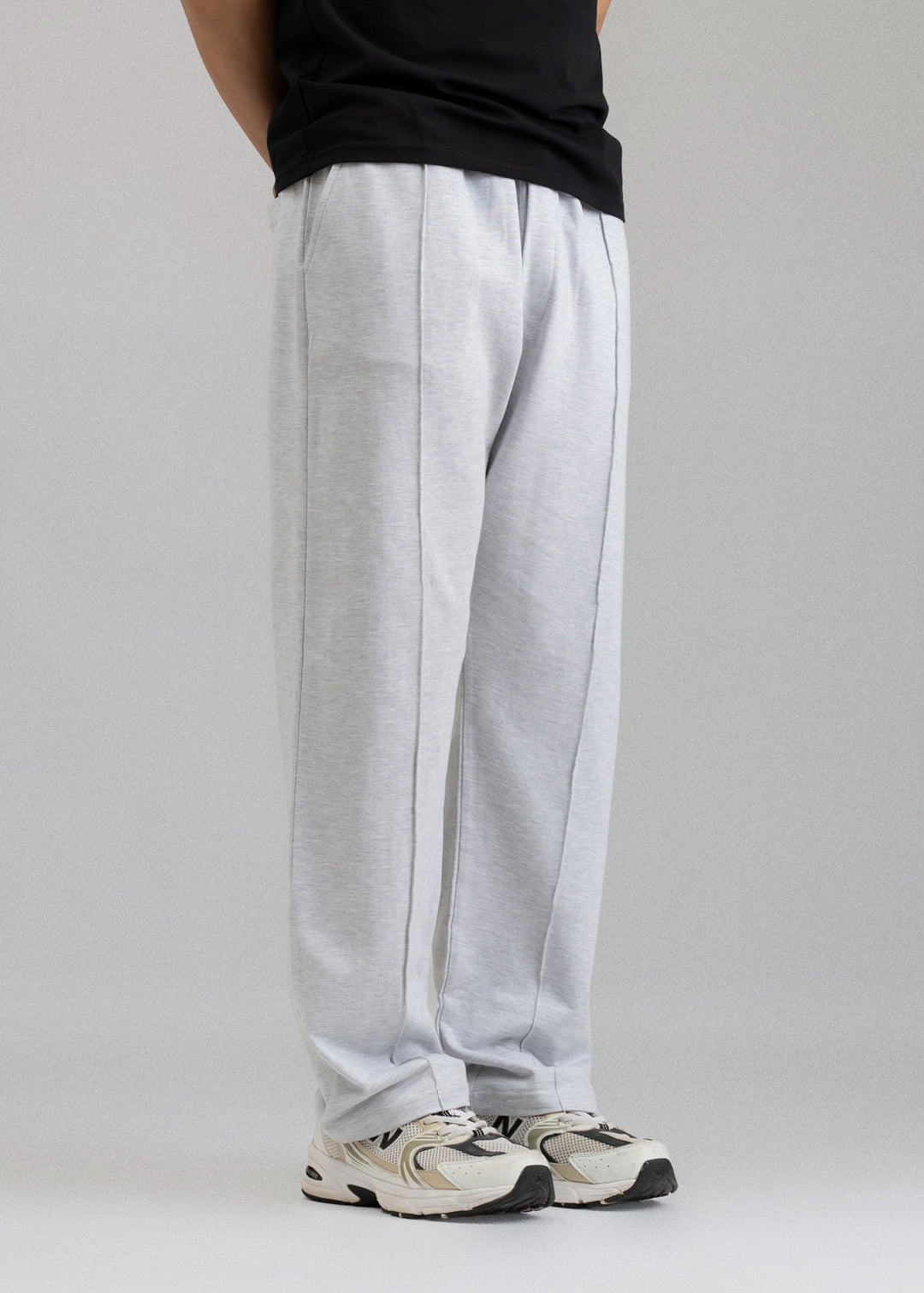 Lightweight Lounge Pants — Grey Melange