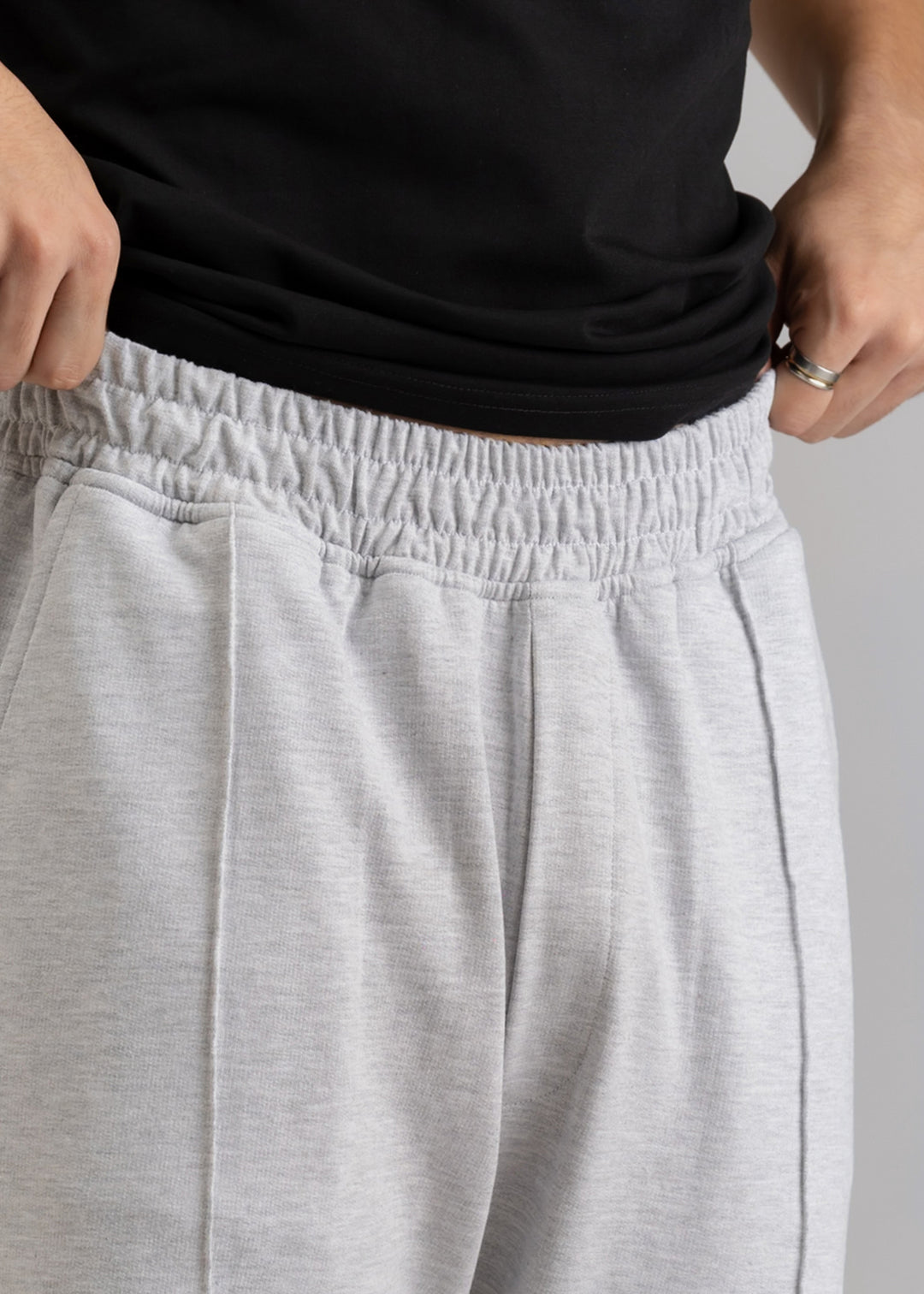 Lightweight Lounge Pants — Grey Melange