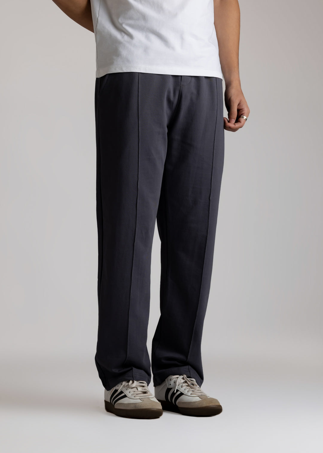 Lightweight Lounge Pants — Dark Grey