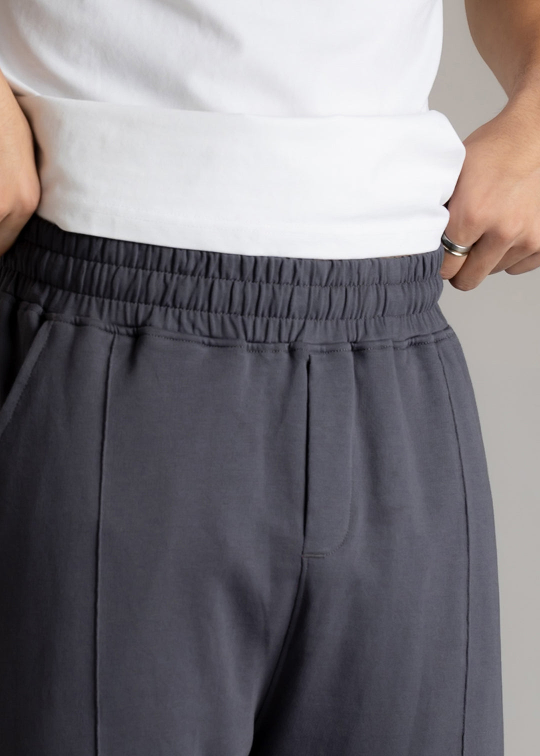 Lightweight Lounge Pants — Dark Grey