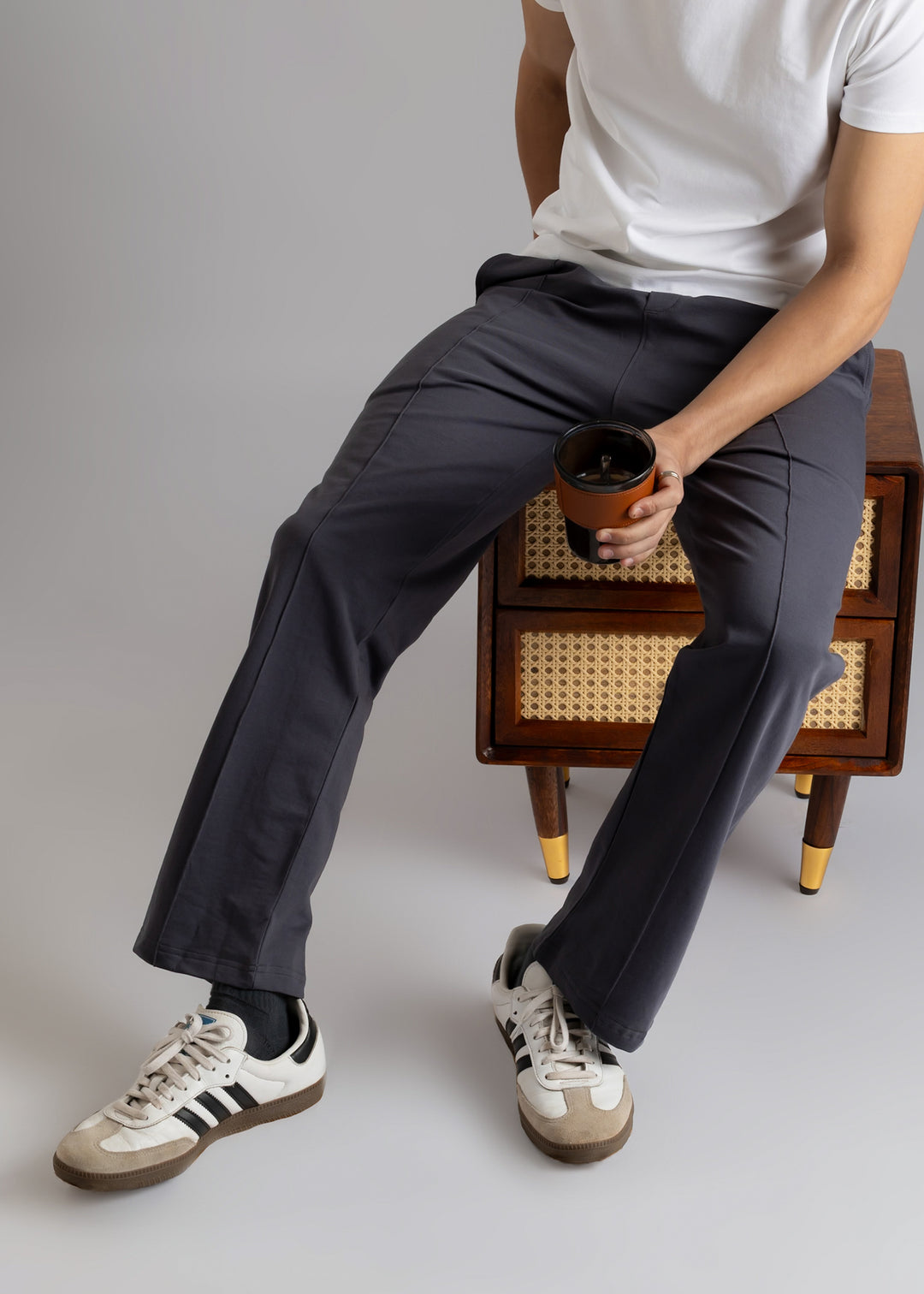 Lightweight Lounge Pants — Dark Grey