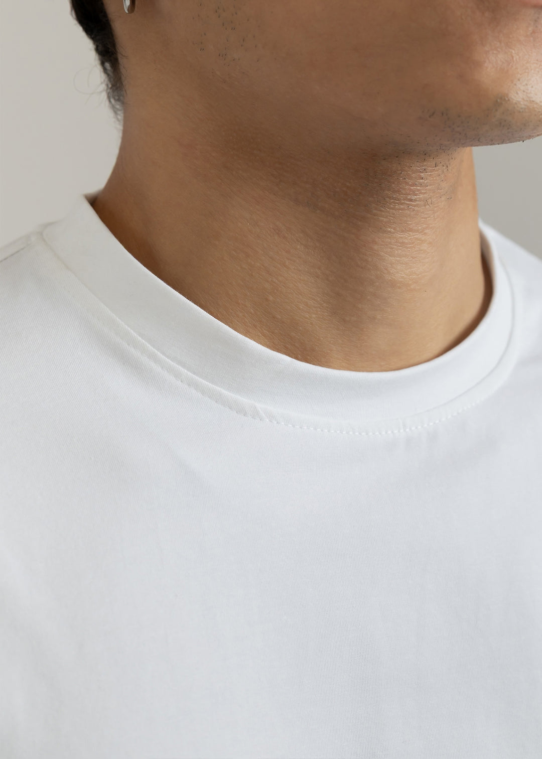 Stretch Slim Fit T-shirt — White