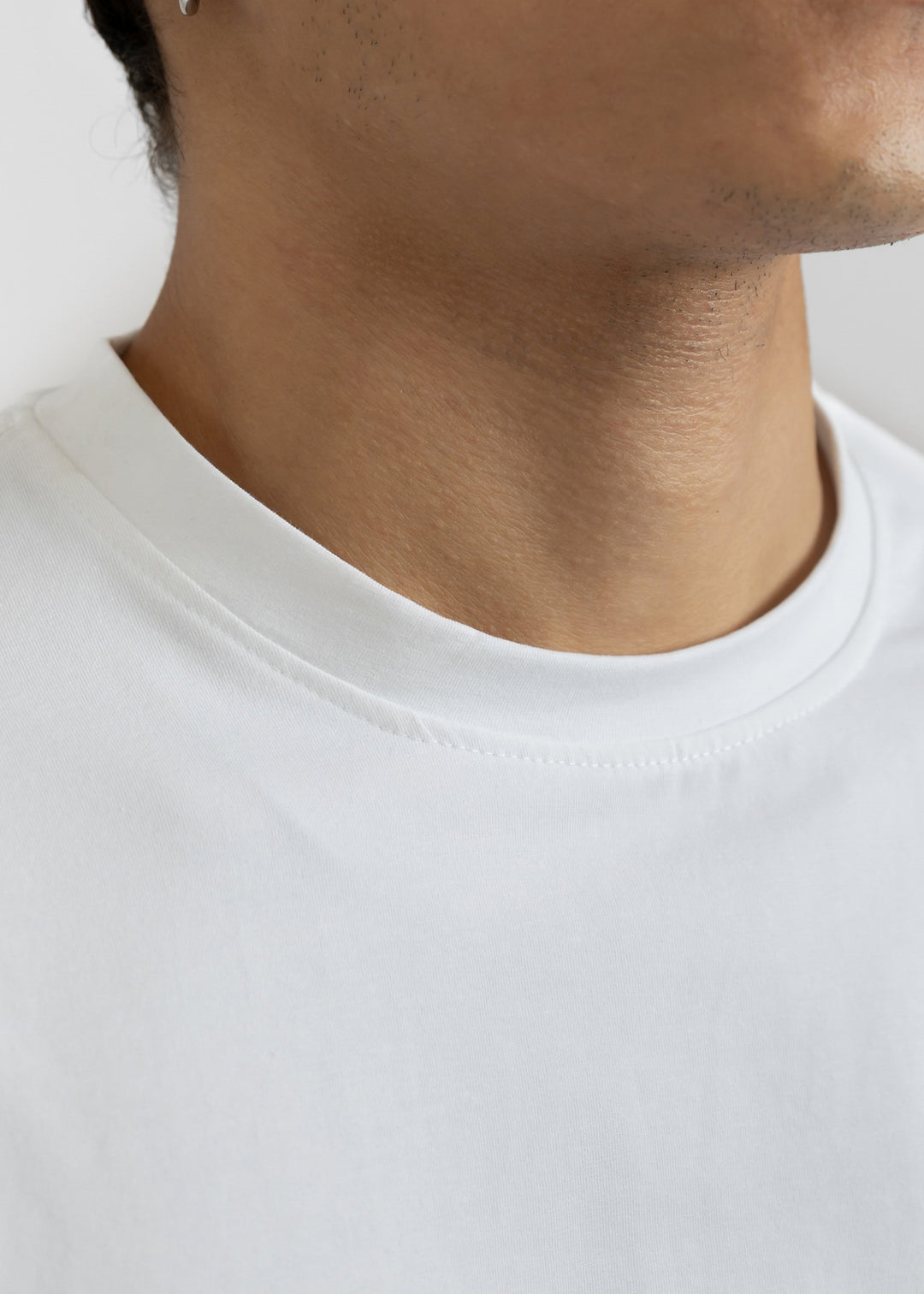 Stretch Slim Fit T-shirt — White