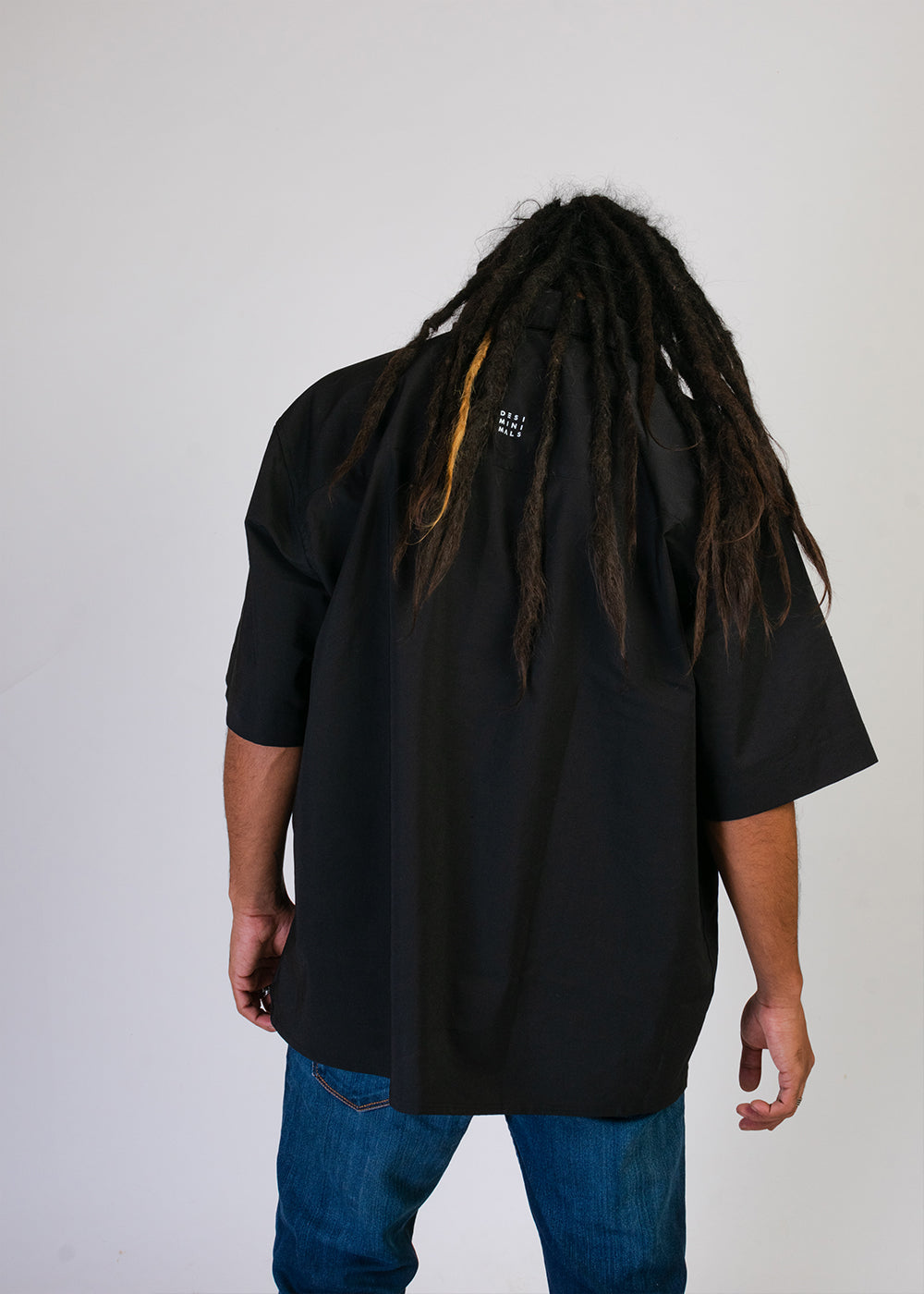 Classic Overshirt — Black Oversized Fit
